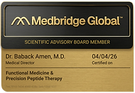 Dr. Baback Amen — Medbridge Global Scientific Advisory Board Member